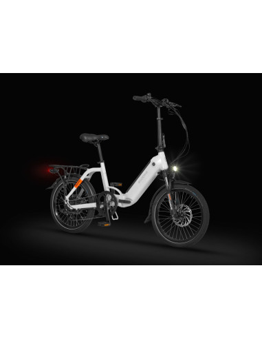 Rower elektryczny składany Ecobike Rhino Arctic White