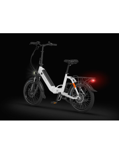 Rower elektryczny składany Ecobike Rhino Arctic White
