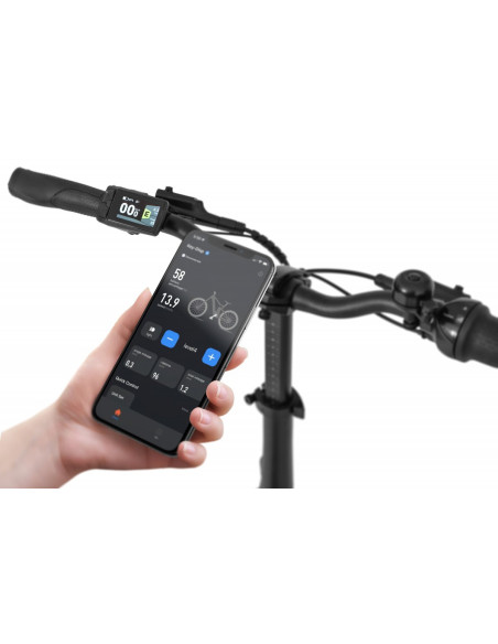 Rower elektryczny składany Ecobike Rhino Cruise Arctic White