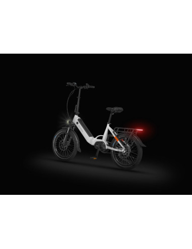 Rower elektryczny składany Ecobike Rhino Cruise Arctic White