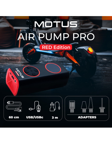 Pompka Elektryczna Motus Airpump Pro Red Edition