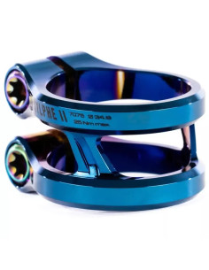 Zacisk Ethic Sylphe Double Clamp V2 34.9 Chrome Blue