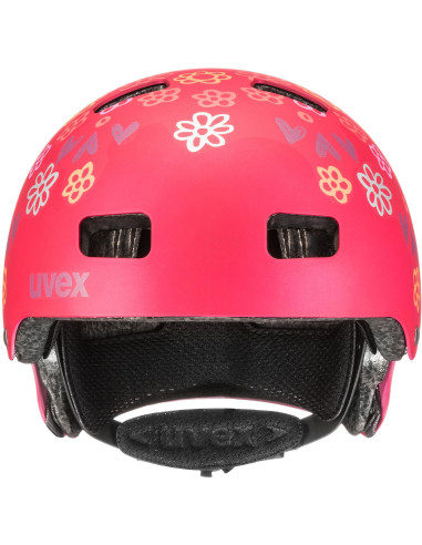 Kask Rowery dziecięcy Uvex Kid 3 CC Dark Red Mat