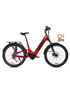 Rower elektryczny Overfly Artemis Neo + GPS | Red