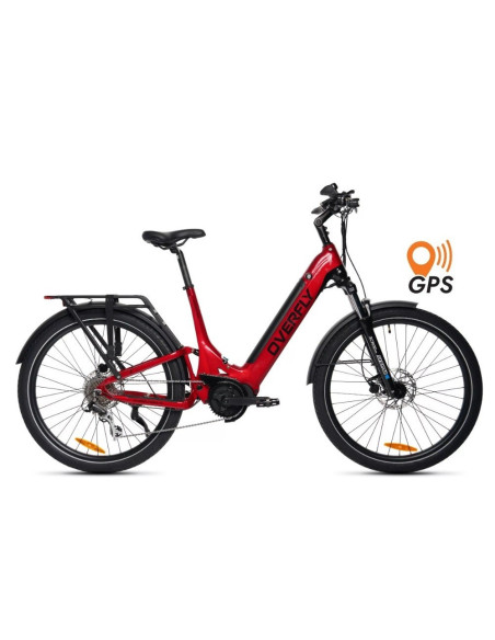 Rower elektryczny Overfly Artemis Neo + GPS | Red