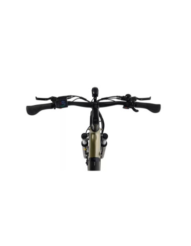 Rower elektryczny Overfly Artemis Neo + GPS | Oliwkowy