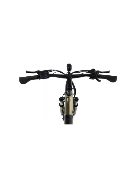 Rower elektryczny Overfly Artemis Neo + GPS | Oliwkowy