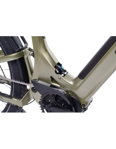 Rower elektryczny Overfly Artemis Neo + GPS | Oliwkowy