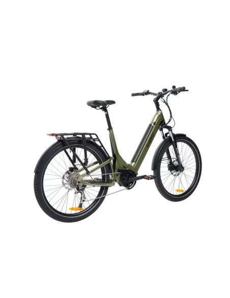 Rower elektryczny Overfly Artemis Neo + GPS | Oliwkowy