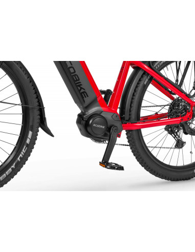 Rower elektryczny Ecobike RX 500 Black Red SUV