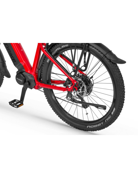 Rower elektryczny Ecobike RX 500 Black Red SUV