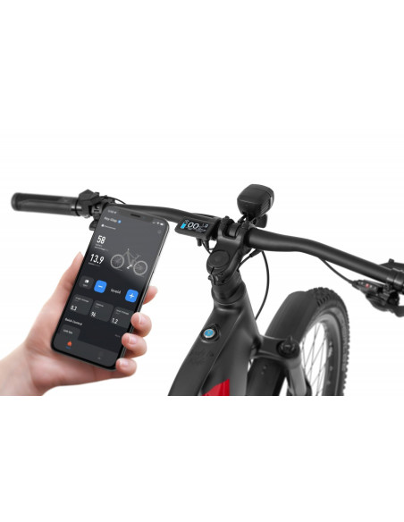 Rower elektryczny Ecobike RX 500 Black Red SUV