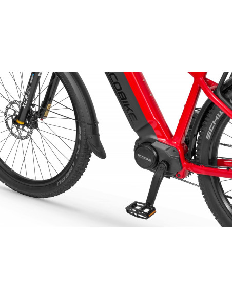 Rower elektryczny Ecobike RX 500 Black Red SUV