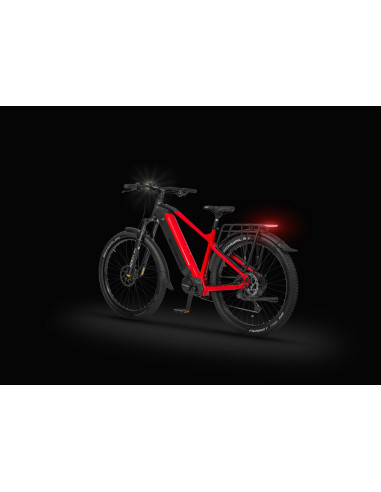 Rower elektryczny Ecobike RX 500 Black Red SUV