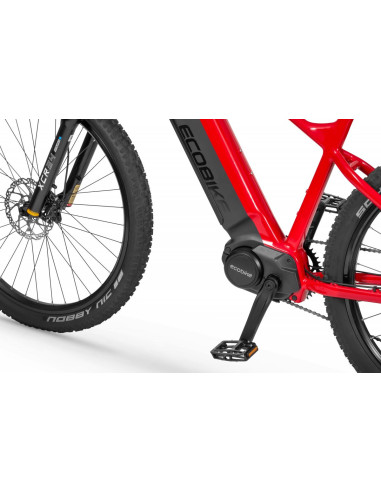 Rower elektryczny Ecobike RX 500 Black Red