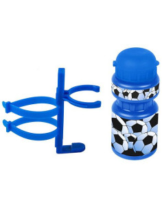 Bidon dla dzieci Pro 300 Soccer niebieski