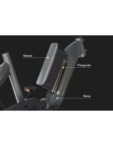 Rower elektryczny Jobobike Romer