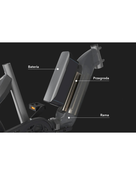 Rower elektryczny Jobobike Romer Pro