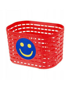 Koszyk przedni bagażowy Smile dziecięcy czerwony