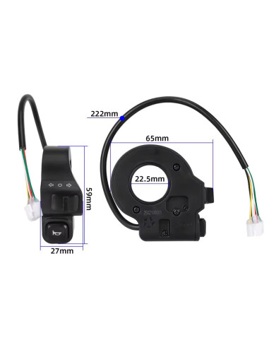 Przełącznik kierunkowskazów do KuKirin G2 | G3 | G4