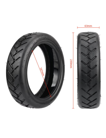 Opona CST bezdętkowa 250x54 do Xiaomi Mi4 Pro / Mi4 Lite z żelem antyprzebiciowym