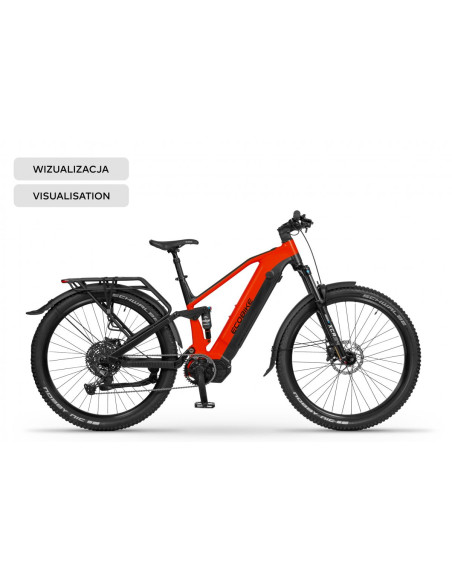 Rower elektryczny Ecobike RX 500 MAX Black Red SUV