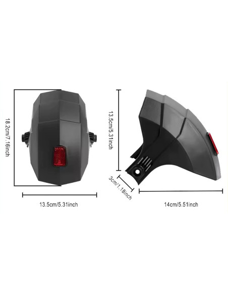 Błotnik tylny do KuKirin G2 | G3 | G4