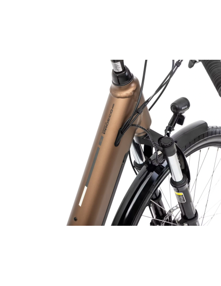 Rower elektryczny ROMET PROECO WAVE AN 1.0 26 504WH | brązowy