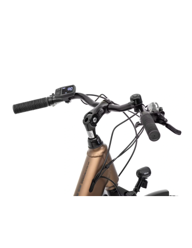 Rower elektryczny ROMET PROECO WAVE AN 1.0 26 504WH | brązowy