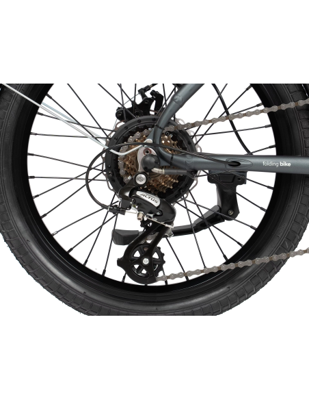 Rower elektryczny ROMET E-WIGRY 1.1 504WH | Grafitowy