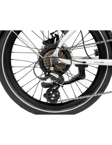 Rower elektryczny ROMET E-WIGRY 1.1 504WH | Srebrny