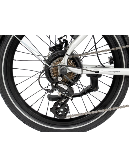 Rower elektryczny ROMET E-WIGRY 1.1 504WH | Srebrny