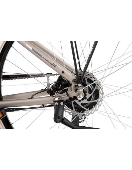 Rower elektryczny PROECO WAVE BF 1.0 R 504WH | Szampański + kosz