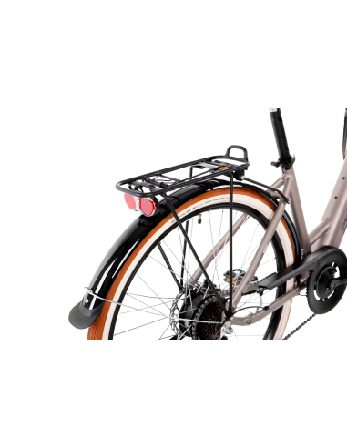 Rower elektryczny PROECO WAVE BF 1.0 R 504WH | Szampański + kosz