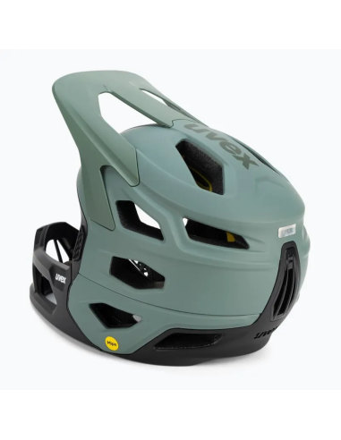 Uvex Revolt MIPS Moss Green-Black Matt