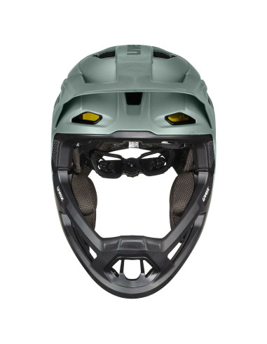 Uvex Revolt MIPS Moss Green-Black Matt