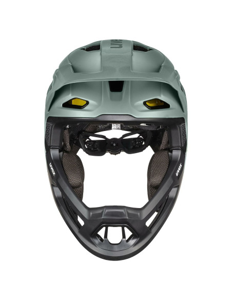 Uvex Revolt MIPS Moss Green-Black Matt