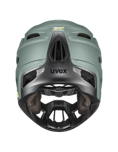 Uvex Revolt MIPS Moss Green-Black Matt
