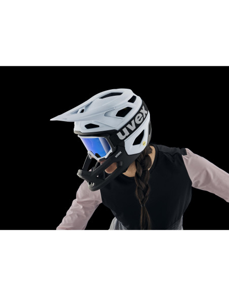 Uvex Revolt MIPS Moss Green-Black Matt