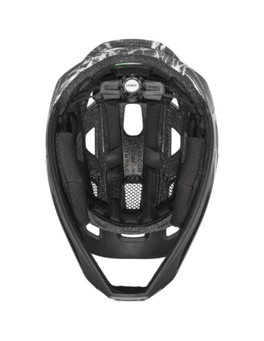 Uvex React jr. fullface Black-White Matt 52-56cm