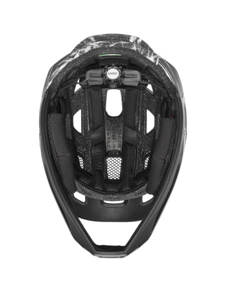 Uvex React jr. fullface Black-White Matt 52-56cm
