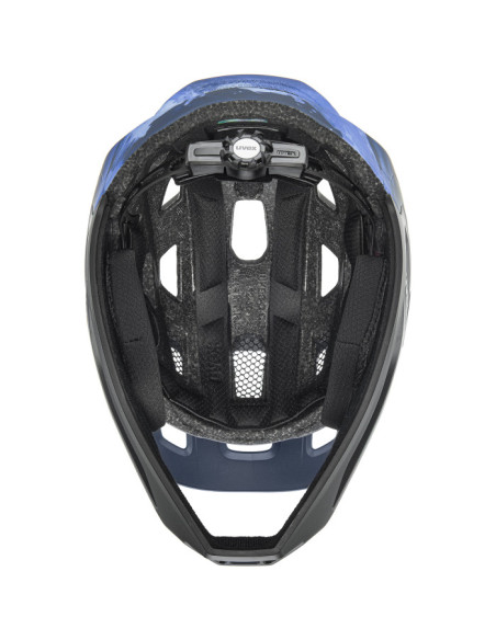 Uvex React jr. fullface Dusk Blue Matt 52-56cm