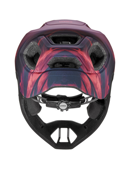 Uvex React jr. fullface Cranberry Matt 52-56cm
