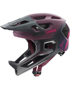 Uvex React jr. fullface Cranberry Matt 52-56cm