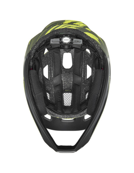 Uvex React jr. fullface Dark Olive Matt 52-56cm