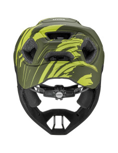 Uvex React jr. fullface Dark Olive Matt 52-56cm 2