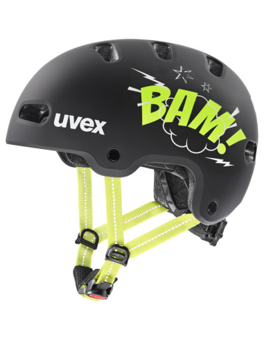 Uvex Kid 4 Style Bam Black Lime Matt
