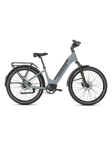 Rower elektryczny Jobobike Luxe | Srebrnoszary