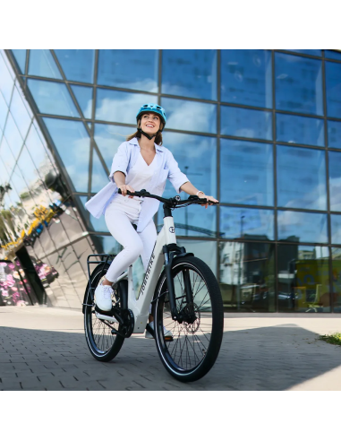 Rower elektryczny Jobobike Luxe | Biały
