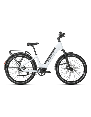 Rower elektryczny Jobobike Luxe | Biały